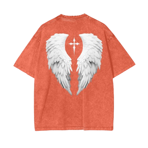 Angel Wings Oversized Tee