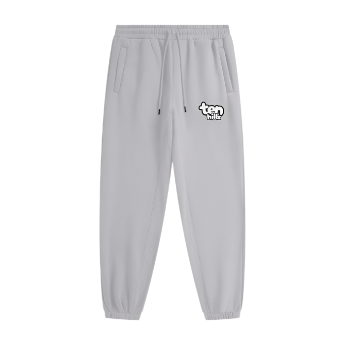 Cloudy Letter Fleece Joggers