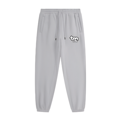 Cloudy Letter Fleece Joggers