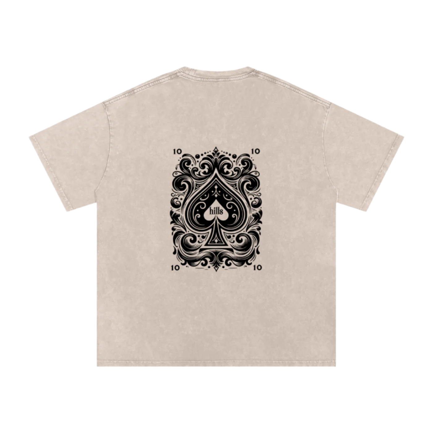 Acid Wash Oversize T-Shirt - 250 GSM