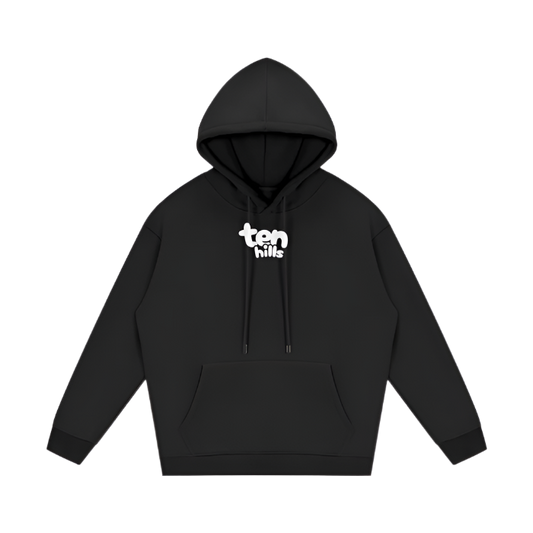 Cloudy Letter Hoodie