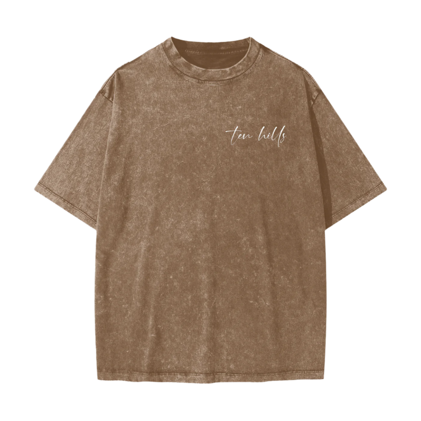 Faith Over Fear Vintage Waxed Dyed Washed Tee