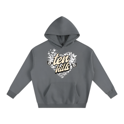 Butterfly Oversize Fleeced Hoodie