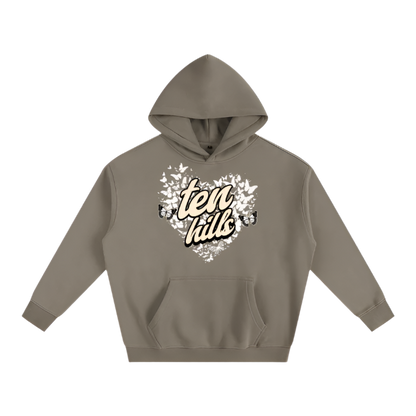 Butterfly Oversize Fleeced Hoodie