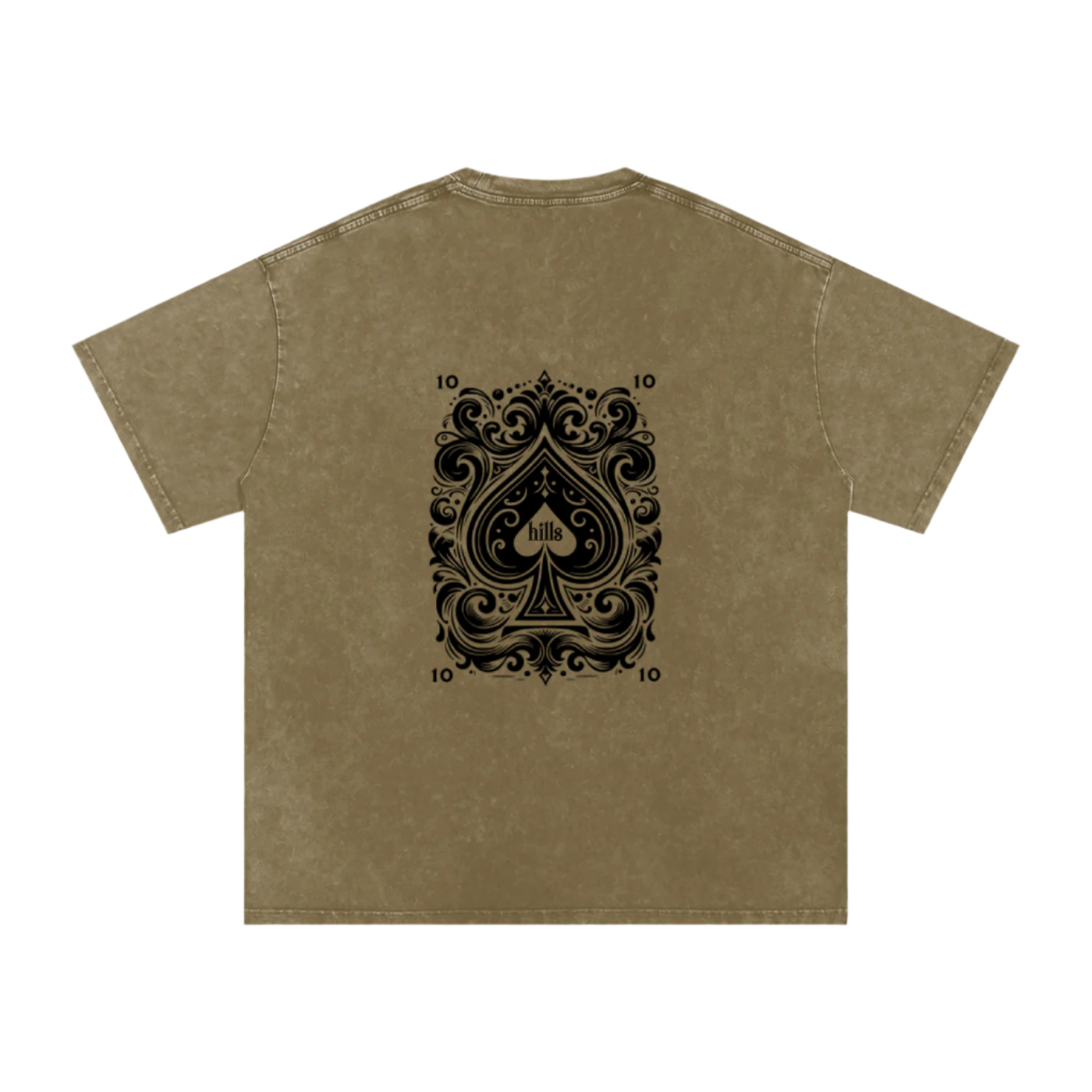 Acid Wash Oversize T-Shirt - 250 GSM