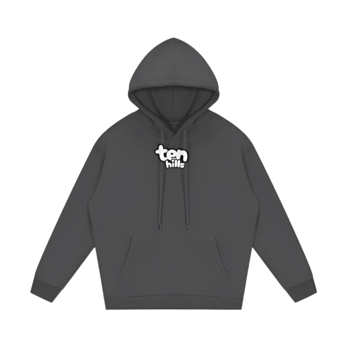 Cloudy Letter Hoodie