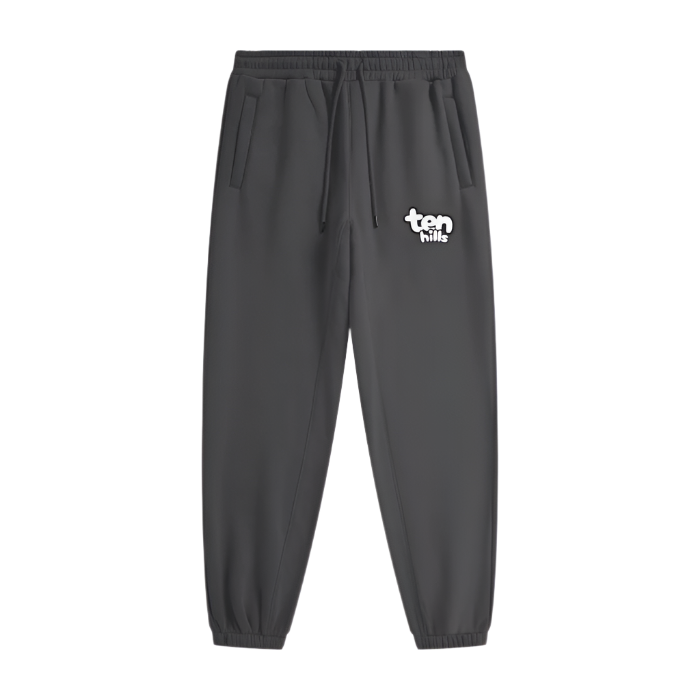 Cloudy Letter Fleece Joggers