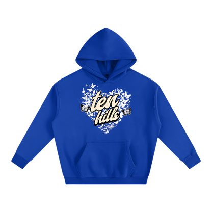 Butterfly Oversize Fleeced Hoodie