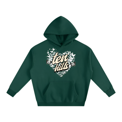 Butterfly Oversize Fleeced Hoodie