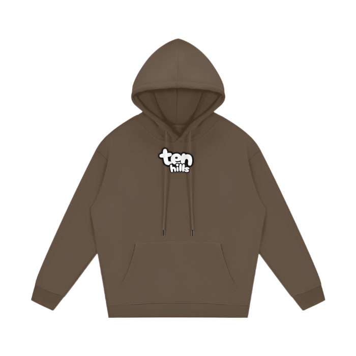 Cloudy Letter Hoodie