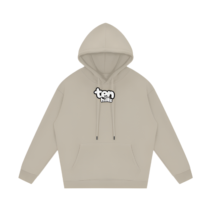 Cloudy Letter Hoodie